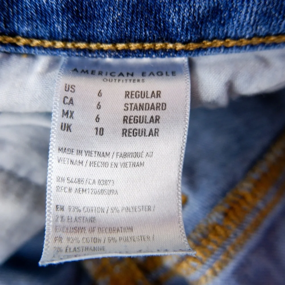 American Eagle Super Stretch Skinny Kick Jeans | 6 - Picture 5 of 5